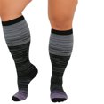 thumbnail image 5 of Fewfanhot Unisex Plus Size Sports High Socks - Solid Color Nylon Moisture-Wicking Socks, Cushioned Support Socks for Running Fitness, 5 of 5