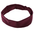thumbnail image 1 of 1 pieza de diademas deportivas para hombres y mujeres, bandas antideslizantes para el cabello, bandas para la cabeza para correr sudor para deportes de fitness, púrpura, 1 of 7