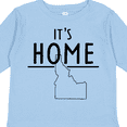 thumbnail image 4 of Inktastic It's Home State of Idaho Outline Boys or Girls Long Sleeve Toddler T-Shirt, 4 of 5
