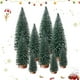 thumbnail image 2 of Mini árbol de Navidad artificial JanHm decoración de mesa 9 piezas EFECTO nieve, 2 of 4