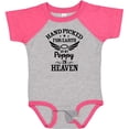 thumbnail image 3 of Inktastic Handpicked for Earth by My Poppy in Heaven with Angel Wings` Boys or Girls Baby Bodysuit, 3 of 5