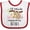 White and Red, variant on Inktastic Sloth I'd Rather Be Hanging with Mimi Boys or Girls Baby Bib