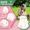 thumbnail image 4 of GASTROPOD Dog Dresses for Small Dogs Girl,Cloth Solid Everyday Dress Girl Dog Clothes,Lightweight Wear with Bowknot Small Dog Clothes,Pink,M, 4 of 7