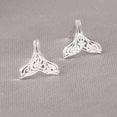 thumbnail image 1 of S925 mini aretes de plata de ley con alfileres hipoalergénicos little daisy elk navidad mujeres / hombres pequeño aro, 1 of 4