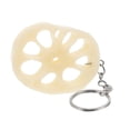 thumbnail image 5 of WEUVEB Key Chain Root Keychain Beige PVC 1Set, 5 of 8