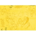 thumbnail image 1 of Ahgly Company Machine Washable Indoor Rectangle Abstract Yellow Modern Area Rugs, 2' x 3', 1 of 4