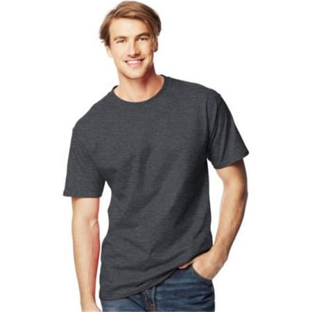 beefy hanes grey shirt shirts 4xlt mens tall 518t walmart sleeve double short zoom