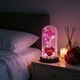 thumbnail image 4 of Luz nocturna de rosa en forma de corazón con cúpula de cristal - Flor de cristal preservada alimentada por LED en colores, 4 of 6