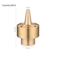 thumbnail image 4 of Premium Bronze Double-Layer Flower Column Fountain Nozzle - 2 Inch Size for Versatile Water Features in Gardens, Squares, Hotels & Ponds | Music Fountain Compatible, Enhances Aesthetic & Functional, 4 of 5