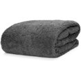 thumbnail image 2 of Special Edition Luxury Grey Blanket Sherpa Fleece Blankets Soft Throw 127 X, 2 of 7