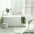 thumbnail image 3 of WOWOW Single-Handle Freestanding Tub Faucet with Hand Shower in Chrome, 3 of 7