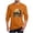 Orange D, variant on Stamzod Halloween Shirts for Men Long Sleeve Crew Neck T-Shirts Casual Loose Workout Tee Shirts Mens Fashion Clothing XL