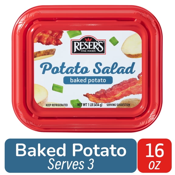 Reser's Fine Foods Baked Potato Salad, 16 oz Tub (Refrigerated)