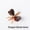 Dragon Blood Stone (Rose Gold), variant on HOOUN 1pc Natural Crystal Heart Stone Butterfly Animal Decoration Ornament Energy Gift-Tiger's Eye (Silver)