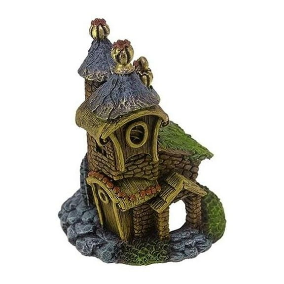 Blue Ribbon Pet Products 102342 Exotic Environments Tree House Citadel for Aquarium, Multi Color