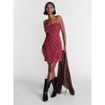 thumbnail image 2 of No Boundaries Printed Swing Mini Dress, Women's XXS-XXL, 2 of 5