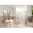 thumbnail image 7 of Glass Warehouse GHF-67.5-PB Stellar 78" High X 67-1/2" Wide Hinged Frameless Shower Door -, 7 of 7