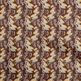 thumbnail image 1 of oneOone Polyester Spandex Brown Fabric Abstracts Quilting Supplies Print Sewing Fabric By The Yard 56 Inch Wide, 1 of 6