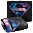 thumbnail image 1 of Superman Galaxy Shield Officially Licensed Silky Touch Super Soft Throw Blanket 50' x 60', 1 of 6