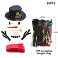 thumbnail image 1 of 15/16Pcs Christmas Snowman Decorating Making Kit Outdoor Fun Christmas Winter Holiday Party Decoration Gift, 1 of 8