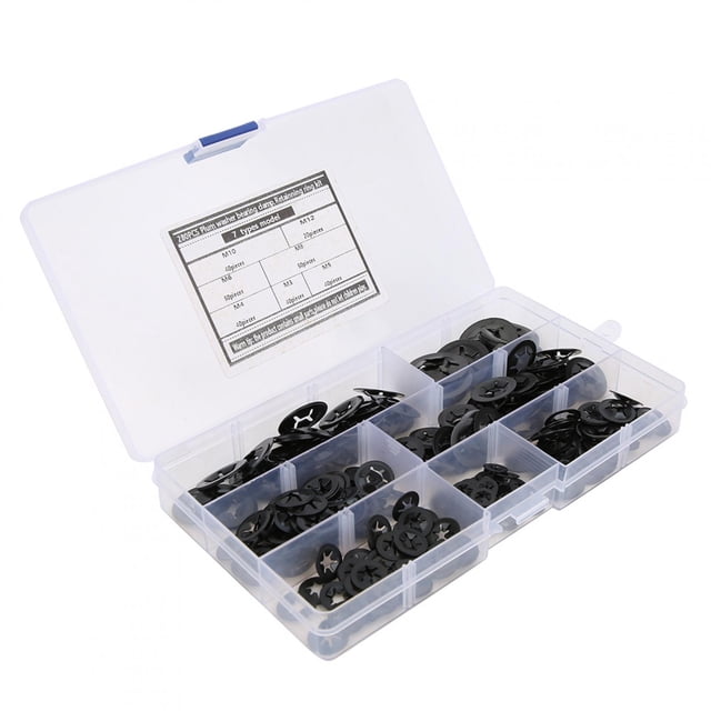 Dent Interne Starlock, 280pcs Dent Interne Starlock Fermetures de Rondelle de Verrouillage Interne Conception Révolutionnaire