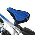 thumbnail image 2 of Luxsea Bike Seat Cushion Cover Pad Comfortable Soft Gel Bicycle Saddle Cover 3D Cushion for Mountain Bike Cycling & Bicycle - Enjoy Longer Rides, 2 of 4