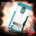 thumbnail image 3 of Tri-Shield Rugged Case Cover [with Magnetic Kickstand + Credit Card Slot + Wrist Strap] for LG Aristo 2, Aristo 2 Plus, Aristo, Tribute Dynasty, LV3/K8 2018, 3 of 6