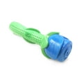 thumbnail image 2 of Flmtop Dog Teether Rose Shape Chewing Rubber Pet Supply for Park Blue, 2 of 9