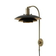 thumbnail image 2 of Redondo Light LED Arc Floor Lamp Matte Black Brass Marble, 2 of 11
