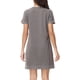 thumbnail image 5 of Batas de mujer para estar en casa, de manga corta, cómodas, informales, de maternidad, para lactancia, ropa de dormir holgada, de manga corta, camisón de talla grande, pijamas para mujer, 5 of 6