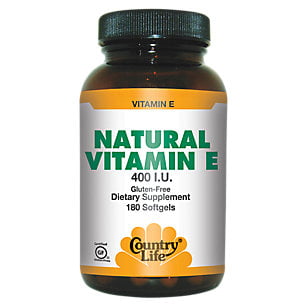 Country Life Vitamins - Vitamine E 400 UI 180 Softgel