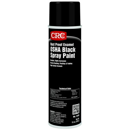 CRC Industries 18105 Rust Proof Enamel Spray Paint Aerosol Can 20 oz OSHA