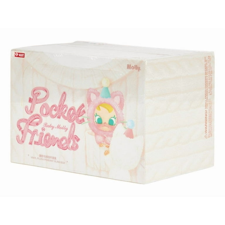 Pop Mart Baby Molly Pocket Friends Series Vinyl Plush Pendant