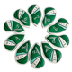 thumbnail image 3 of Funda de madera para palos de golf, chaqueta verde, funda para palos de golf Masters, PU, impermeable, juego de fundas para palos 1/3/5/UT, 3 of 5