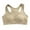 Beige, variant on ShiShine Raceback Sports Bras for Girls Comfortable Training Bras for Girls 10-12 Summer Everyday Bras