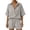 Grey_h6FuC, variant on ZIXKCGDSE Women 2 Piece Linen Short Sets Button Down Shirts and Pocket Shorts Beach Clothes Size XL