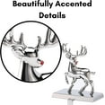 thumbnail image 3 of BirdRock Home Christmas Holiday Reinder Stocking Holder for Mantle, 3 of 3