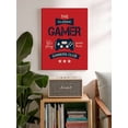 thumbnail image 2 of Awkward Styles Gamer Canvas Wall Art The Classic Gamers Club Home Decor Prints, 2 of 7