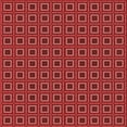 thumbnail image 1 of Ahgly Company Tapis d'Intérieur Lavable en Machine Carré Rouge Pamplemousse Transitionnel, 7 Pieds Carré, 1 of 7