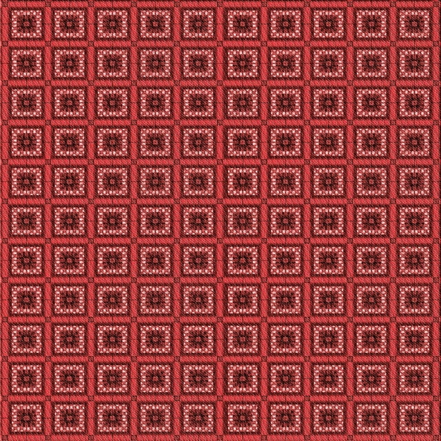 Ahgly Company Tapis d'Intérieur Lavable en Machine Carré Rouge Pamplemousse Transitionnel, 7 Pieds Carré