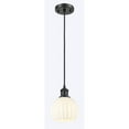 thumbnail image 6 of Innovations Lighting - White Venetian - 1 Light Cord Hung Mini Pendant In Modern, 6 of 7