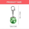 thumbnail image 1 of Lobster Clasp Charms Pendant for Decoration 12Pcs Imitation Pearl Design, 1 of 4