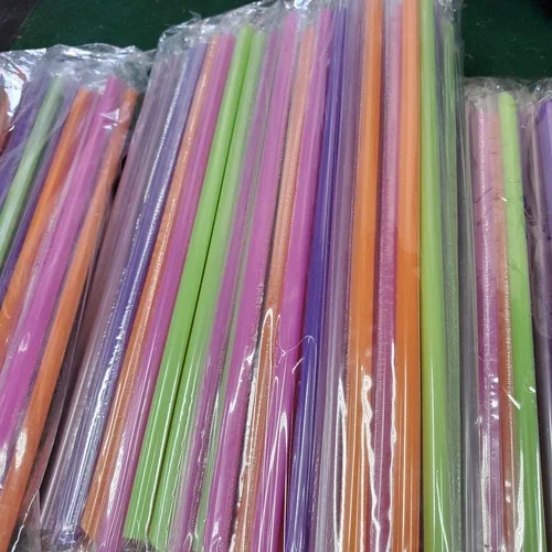 Color Plastic Straws 400 Count Individually Wrapped T105