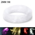 thumbnail image 1 of PMMA 0.08in 3.28Ft Plastic Fiber Optic Lights Cable Strands End Glow Fiber Strands Roll for Star Sky Ceiling All Kind LED Light Engine Driver Ceiling Decoration, 1 of 9