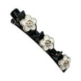 thumbnail image 2 of Fiudx Horquilla de Flores, Elegante Pinza de Resina para El Cabello, Elegante Accesorio para La Frente, Herramienta para Fijar El Peinado Rápidamente, Ideal para Fiestas, Bodas y Escuelas, Regalo Per, 2 of 3