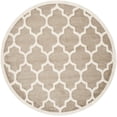 thumbnail image 3 of Safavieh Amherst Roderick Geometric Area Rug, Wheat/Beige, 5' x 5' Round, 3 of 8