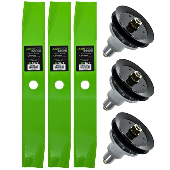 8TEN Blade Spindle Kit for Exmark 109-9018 103-6390-S 52-inch MK1009887