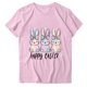 thumbnail image 1 of Camisetas de Manga Larga de las Mujeres Pascua Impreso Suelto Cuello Redondo Camiseta de Manga Corta, Camisetas de Manga Larga para las Mujeres de Uso Diario Casual, 1 of 5