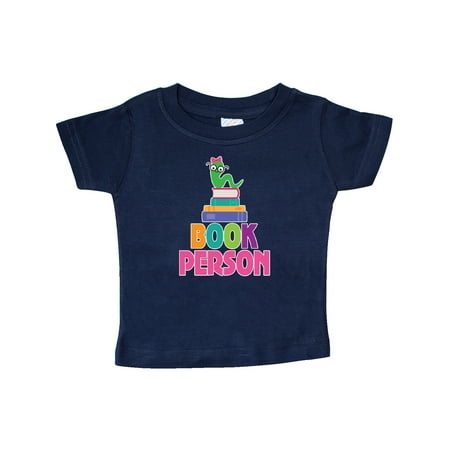 

Inktastic Cute Bookworm Book Person Gift Baby Girl T-Shirt