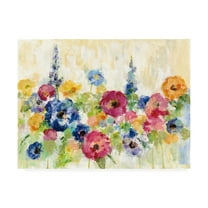 Trademark Fine Art 'Sunshine Field Flowers' Canvas Art by Silvia Vassileva